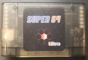 Super 64 Ultra für N64 340 in 1 Multi Game Cart Pal & NTSC USA Spiele / LED Licht - Bild 1 von 5