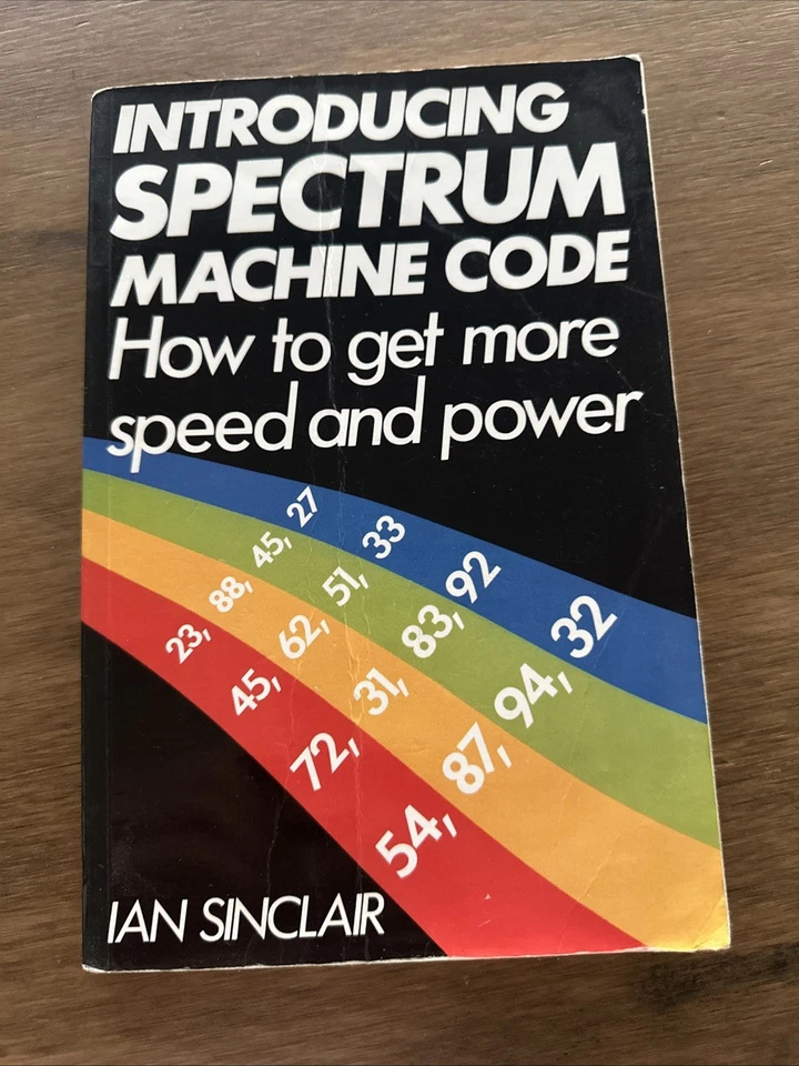 Introducing Spectrum Machine Code Book - Ian Sinclair - 150 Pages - GC - Image 1 of 4