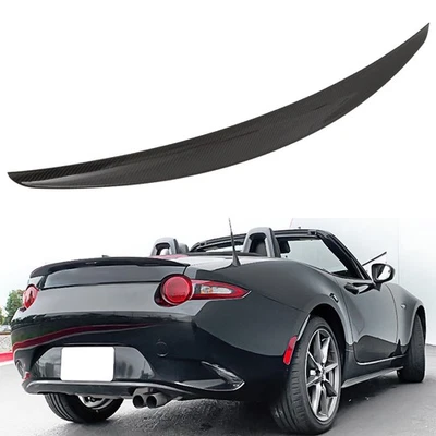 For 2016 2017 2018 2019 2020 Mazda MX-5 Miata Carbon Fiber Trunk Spoiler Foto 1 de 4