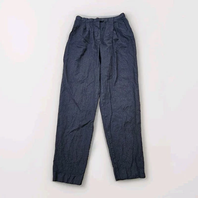 Pantalones vintage Giorgio Armani para mujer 10 lana plisada Collezioni hechos en Italia Foto 1 de 4