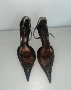 Rare EL DANTES high heels 00s Vintage Cowboy - Picture 1 of 7