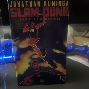 Jonathan Kuminga Slam Dunk Bobblehead Golden State Warriors 11/20/24 SGA Limited - Picture 1 of 9