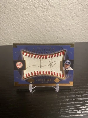 2003 Upper Deck Sweet Spot Signatures Jason Giambi Auto Yankees Foto 1 de 2