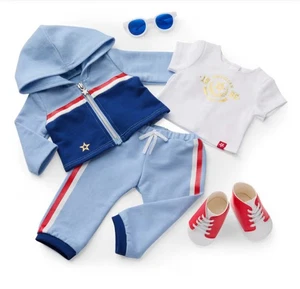 American Girl Truly Me Team AG Jogger Set for 18-inch Dolls - NEW IN BOX - Picture 1 of 1