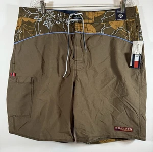 Men’s Tommy Hilfiger Premium Brown Swims Trunks Sz XL - Picture 1 of 15