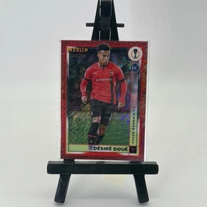 Desire Doue /299 RC Topps Merlin UEFA 2022-23 Rose Gold Shimmer Rookie PSG - Bild 1 von 2