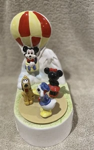 Pre Owned Walt Disney’s Mickey Mouse Musical March Musical Box Figurine  - Picture 1 of 5