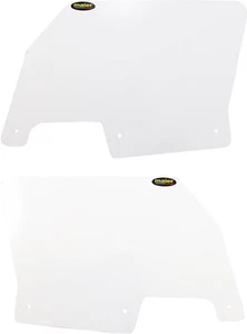Maier White Plastic Rear Number Plates (194651) - Bild 1 von 3