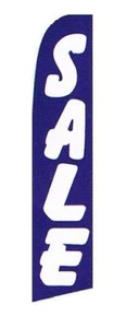  Buy big giant promotional flags for retail 5001a - SALE (BLUE & WHITE) - Picture 1 of 1