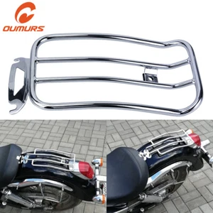 Portaequipajes trasero guardabarros asiento individual para Harley Road King Street Glide FLHT 97-15 - Imagen 1 de 12