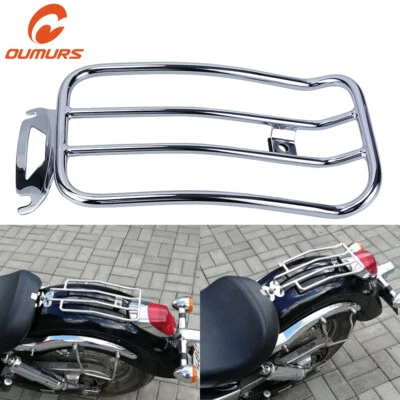 Guardabarros trasero asiento individual portaequipajes para Harley Road King Street Glide FLHT 97-15 Foto 1 de 4