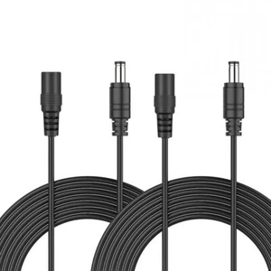 22AWG DC Power connector Jack Adapter Extension Cord 5.5x2.1mm Female to Male - Picture 1 of 12