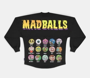 Spirit Jersey Madballs Toy Graphic Puff Print Shirt Black Men’s XL NEW - Picture 1 of 4