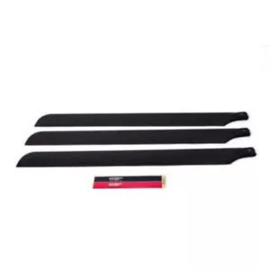 original Thunder Tiger Flybarless CARBON Blades 550mm (3) 3934 GTT^ - Picture 1 of 1