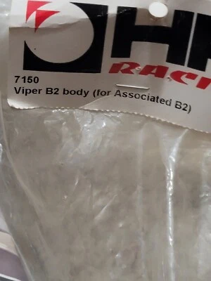 VINTAGE ULTRA RARE TEAM ASSOCIATED (HPI) #7150 VIPER NOS B2 BODY DONT MISS OUT!! - Image 1 of 4