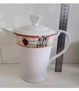 Glencairn Studio Rennie Mackintosh Fine Porcelain Kaffeekanne Jugendstil Deko - Bild 1 von 12