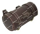 Brown Leather Tool Bag For Vintage Pacemaker Whizzer Motorcycle