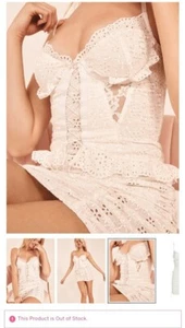Vs love for lemons eyelet dress nEW size small white - Picture 1 of 7
