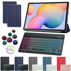 For New iPad Pro 13" 11" M4 / Air 13'' 11'' M2 2024 Keyboard Leather Case Cover - Picture 1 of 59
