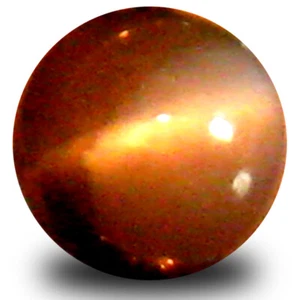 0,45 quilates forma cabujón (4 x 4 mm) sin calefacción cambio de color ojo de gato alejandrita - Imagen 1 de 1