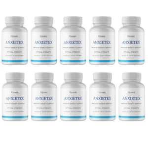 Anxietex Premium Anxietex Support 10 Bottles 600 Capsules - Picture 1 of 3