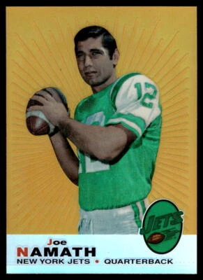 1996 Topps #100 Joe Namath FOOTBALL New York Jets - Image 1 of 2