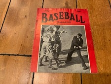 1943 BASEBALL MAGAZINE JULY LOU BALLANFANT RIP SEWELL ELBIE FLETCHER ON COVER