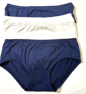 Victoria's Secret Bragas Rosa Mujer Lote Mediano 5 Pares Azul y Blanco Hipster - Imagen 1 de 10
