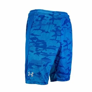 NEW Mens Under Armour Gym Loose HeatGear Athletic  Logo Shorts M L XL XXL - Picture 1 of 18