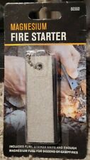 2 Magnesium Fire Starter Flint FERRO Striker Knife Camping Backpacking Survival.