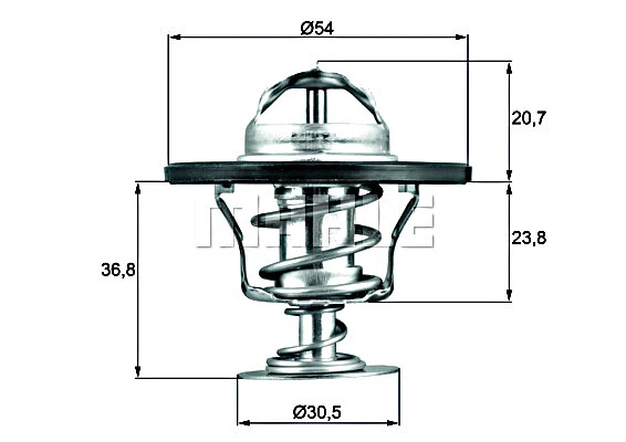 Termostato de motor para Chevrolet Blazer S10 94-05 Foto 1 de 1