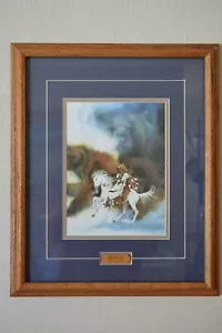 BEV DOOLITTLE Zwei Bären der schwarzen Füße matt & gerahmt offene Ausgabe Kunstdruck - Bild 1 von 12