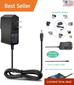 AC Adapter for Blood Pressure Monitor - Power Supply Charge for 5, 7, 10 Series - Picture 1 of 7
