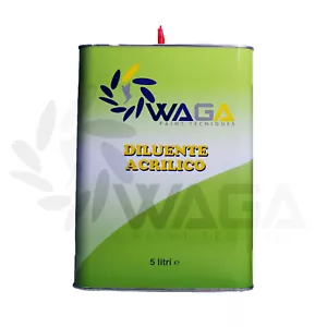Waga Diluente Acrilico per Trasparante - Standard, Rapido e Lento da 5LT - Foto 1 di 1