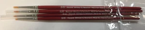 LOT 100 WINSOR NEWTON WATERCOLOR BRUSHES ROUND, FAN & DESIGNER 13 TYPES - Picture 1 of 4