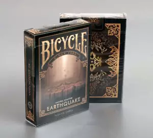 Bicicletta Disastri Naturali Terremoto Carte da Gioco - Foto 1 di 6