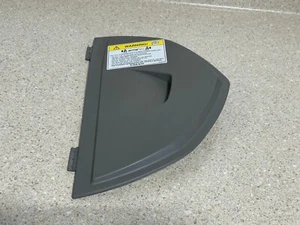 99- 03 Volvo S80 Dash End Fuse Box Cover Lid Trim Left Side GRAY OEM - Imagen 1 de 4