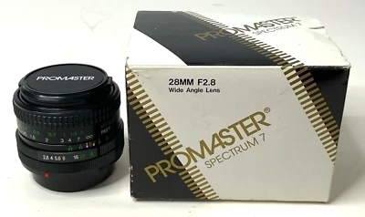 Wide Angle Promaster Spectrum 7 28mm F/2.8 Lens For Canon - Image 1 of 4