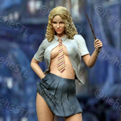 Magical Girl Full Resin Figure Model Kit 1/24 Scale Unassembled Unpainted Toys - Image 1 of 4