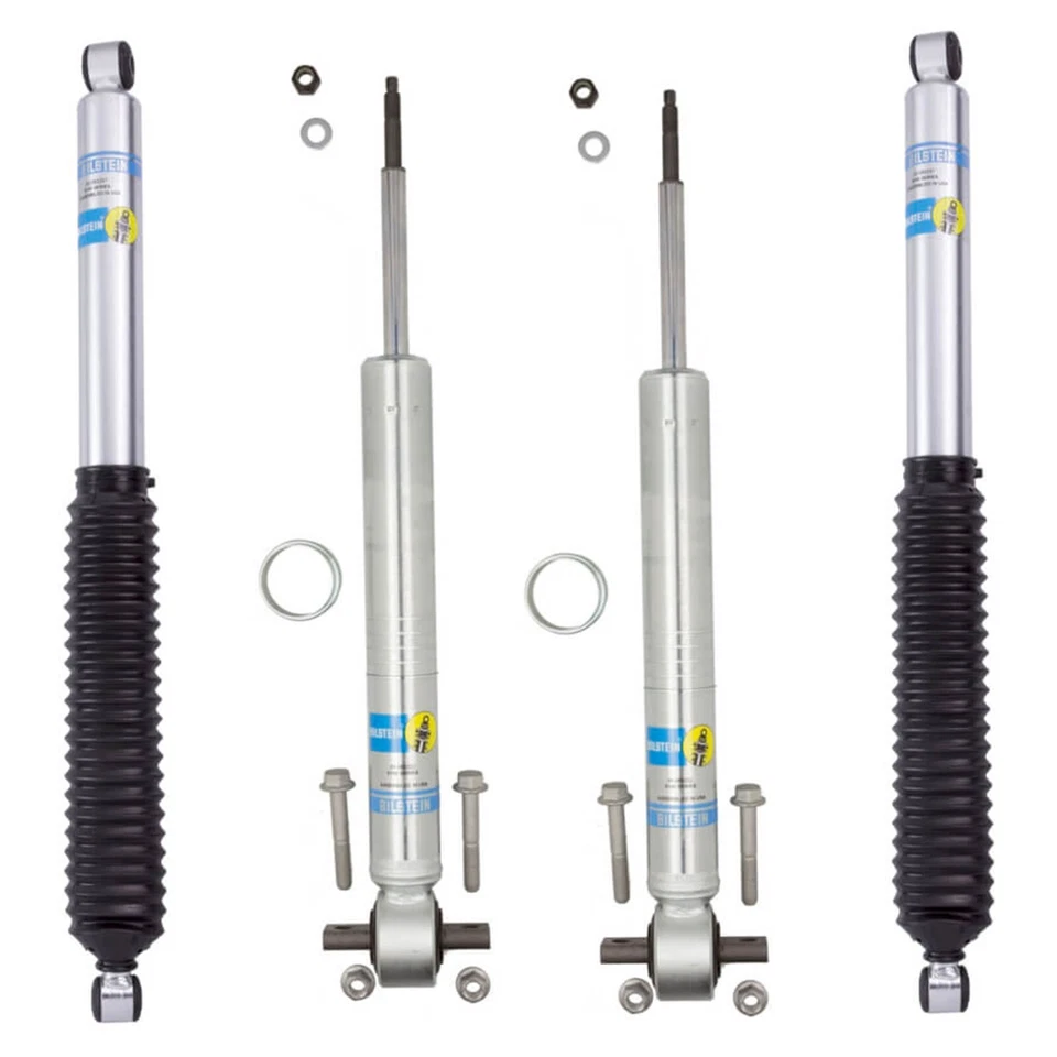 Bilstein B8 5100 Front & Rear Gas Shocks for Ford F-150 RWD With 0-1" Rear Lift Foto 1 de 4