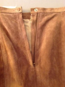 R.M. Williams Brown Suede Skirt - Picture 1 of 12