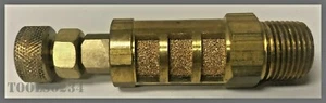 MF103S Coilhose Pneumatics Brass Speed Control 3/8" MPT Air Tool Throttle Valve - Picture 1 of 7