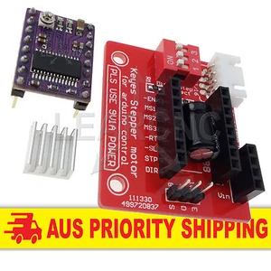 A4988 DRV8825 Stepper Driver Board RAMPS Arduino Raspberry Pi ESP8266 3D Printer - Picture 1 of 4