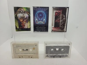 Van Halen Journey Steve Perry Guns N Roses Eagles 5 Classic Rock Cassette Tapes - Picture 1 of 11