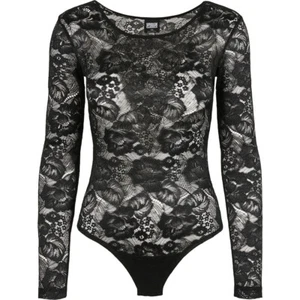 Urban Classics Ladies Lace Longsleeve Body Women Underwear Lace - Picture 1 of 17