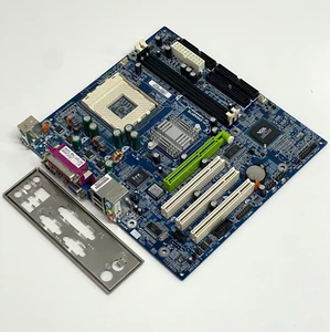 Genuine GIGABYTE Rev 1.03 micro-ATX Socket 462 Chipset Motherboard 7VM400M-RZ - Picture 1 of 18