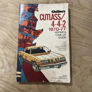 Chilton's Cutlass 4-4-2 442 1970-77 Repair & Tune-Up Guide Paperback - Picture 1 of 4