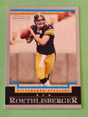 Bowman 2004 - Ben Roethlisberger #114 novato (RC) Foto 1 de 2