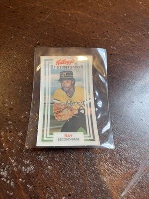 1983 Kellogg's 3-D Super Stars - Johnny Ray #24 - Image 1 of 2