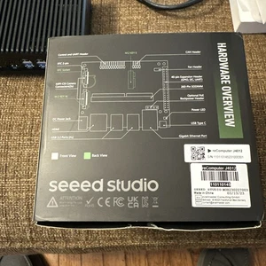 reComputer J4012-Edge AI Device with NVIDIA Jetson Orin NX 16GB 128GB SSD - Picture 1 of 5
